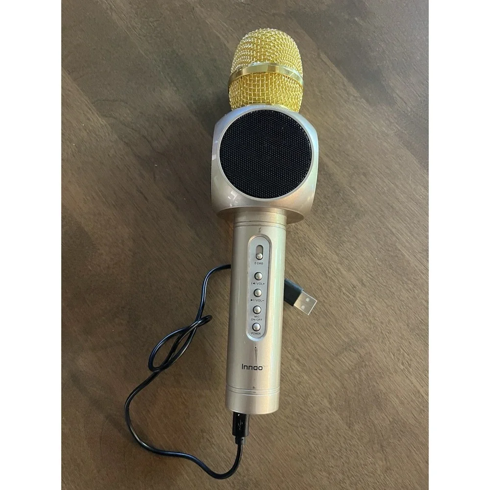 Karaoke Microphone by Innoo Tech Wireless, Speaker